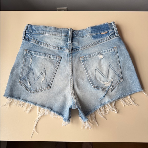 MOTHER SUPERIOR The Tomcat Kick Fray Shorts in True Confessions - Size 28 - Picture 3 of 16